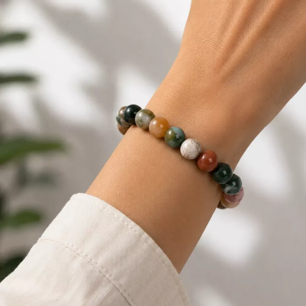 Armbånd Indian Agate