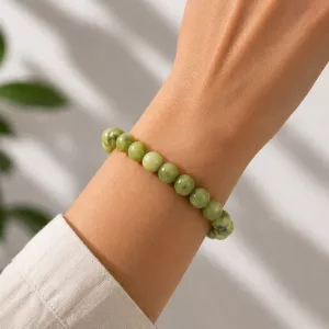 Armbånd Grønn Jade