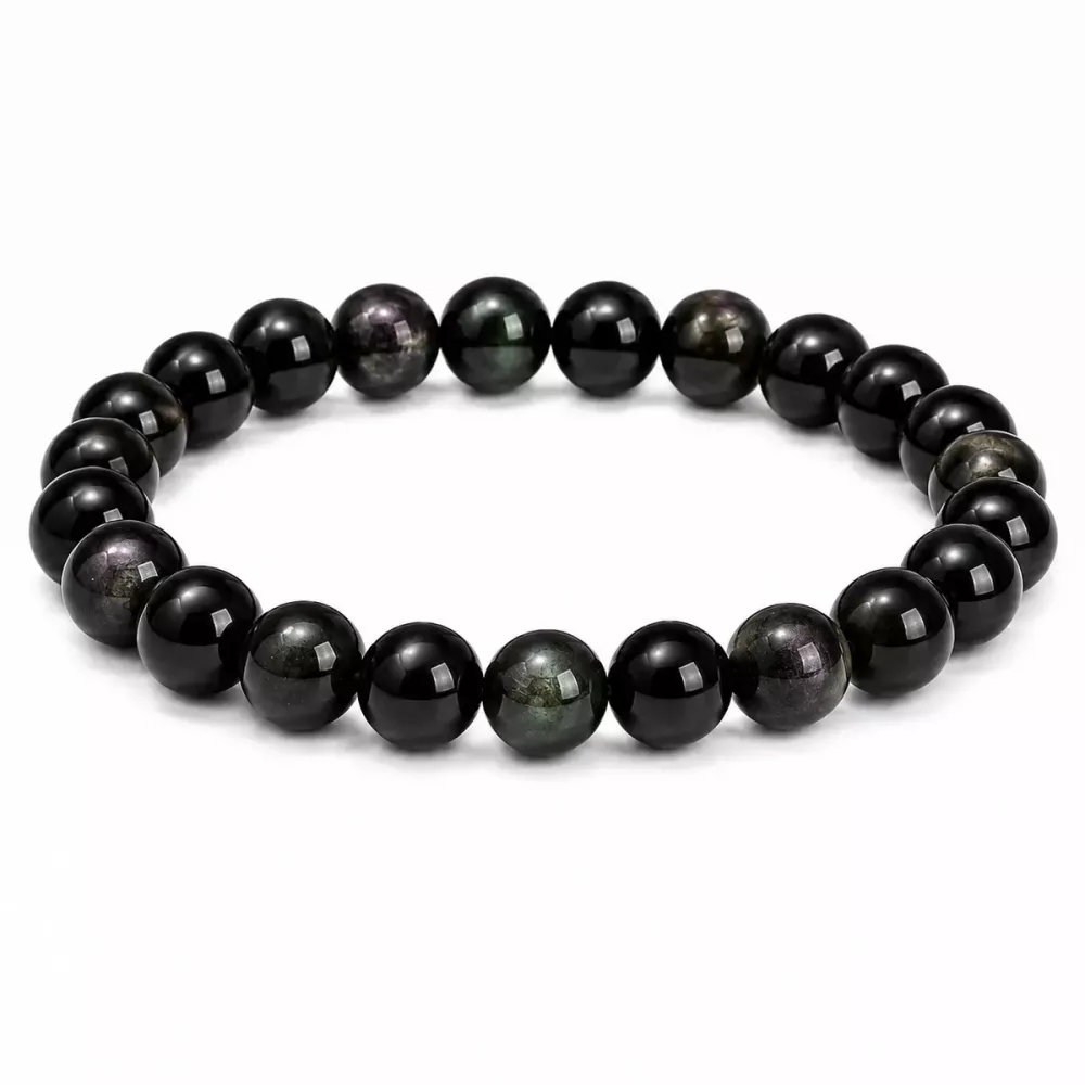 Armbånd Rainbow Obsidian