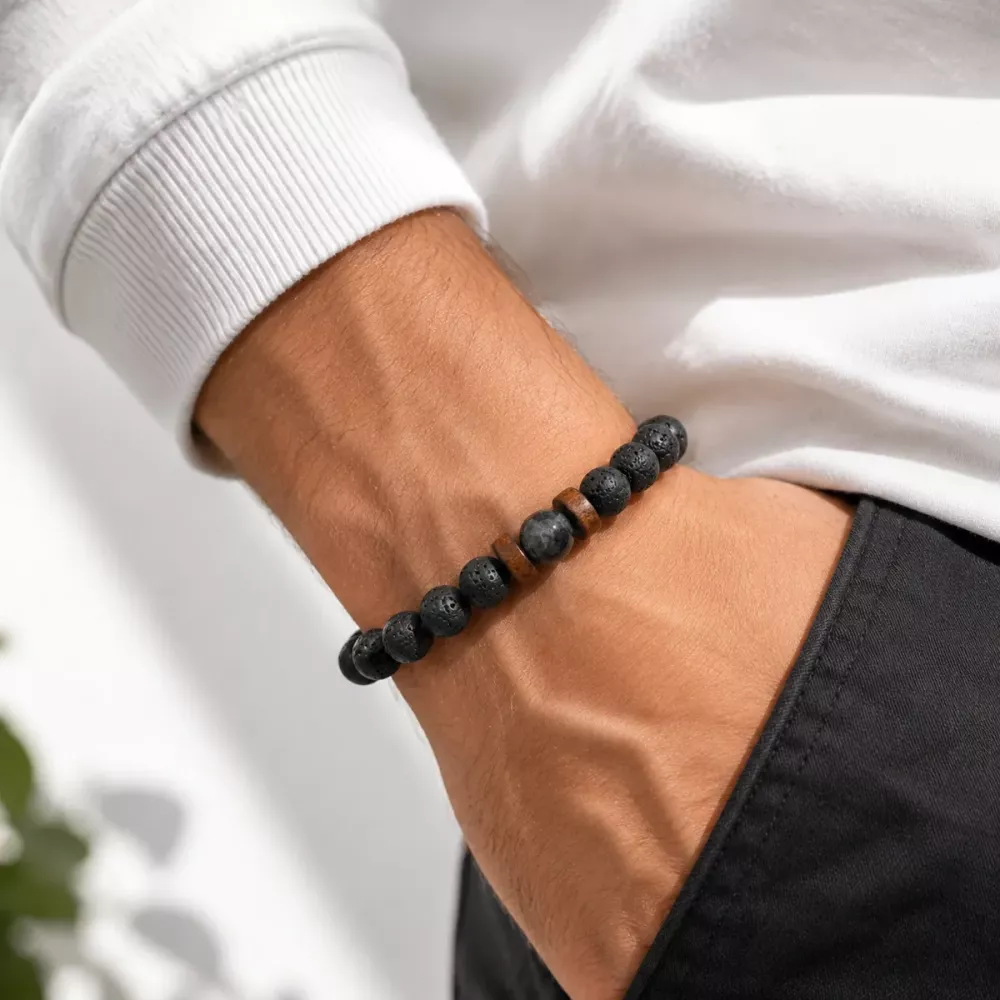 Armbånd Lavastein