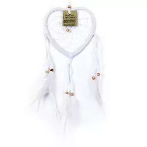 Drømmefanger Hjerte Hvit