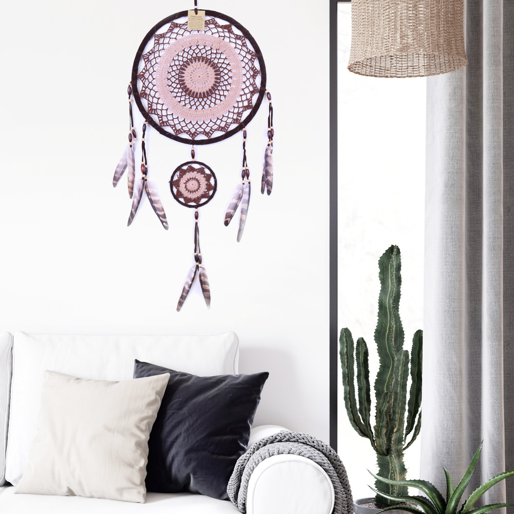 Drømmefanger Heklet Tiger