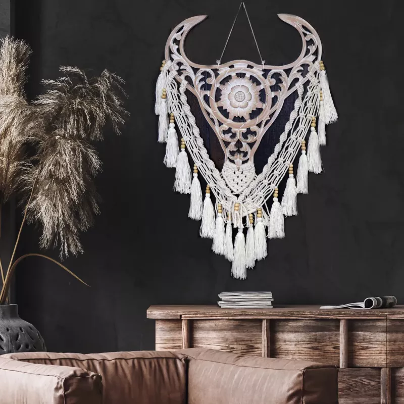 Drömfångare Cow Tassels