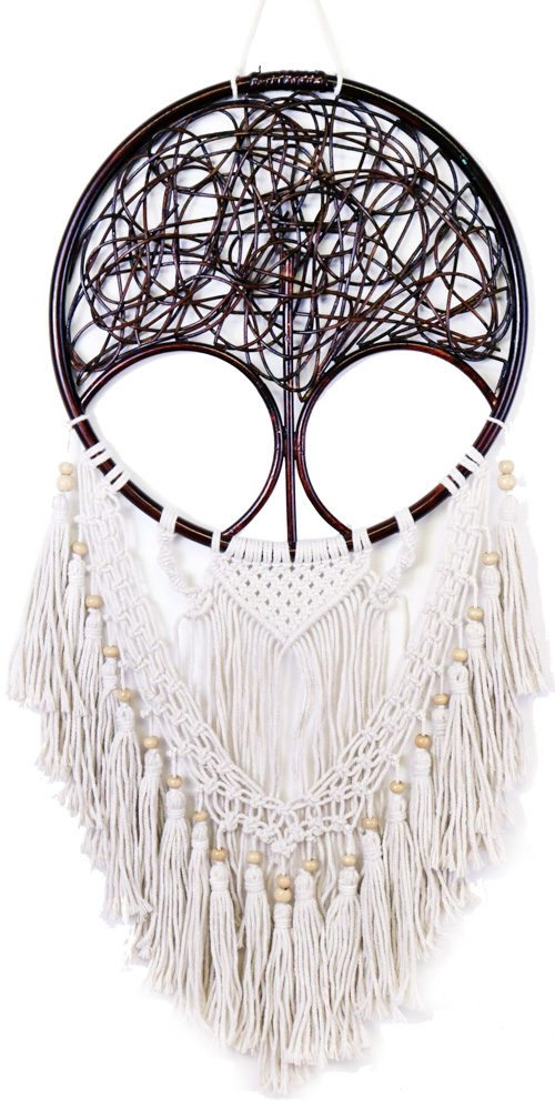 Drømmefanger Tree of Life Macrame