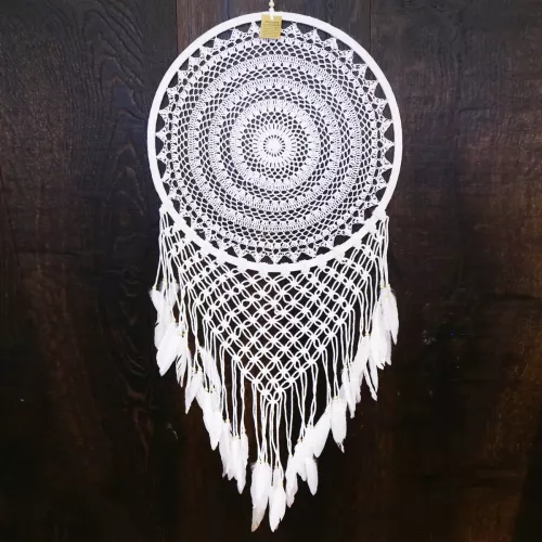Drömfångare Virkad Macrame