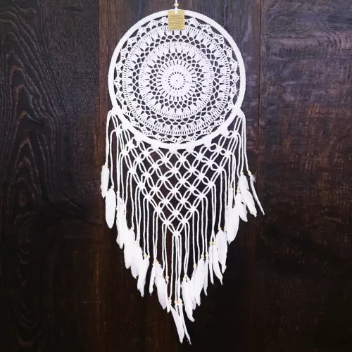 Drömfångare Virkad Macrame