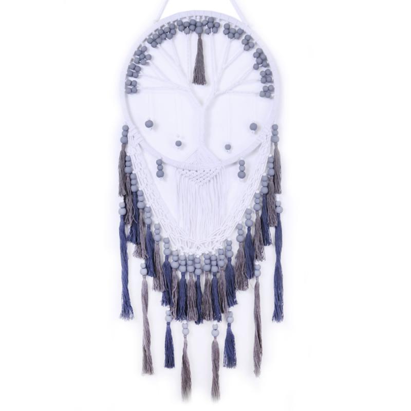 Drömfångare Tree of Life Gray