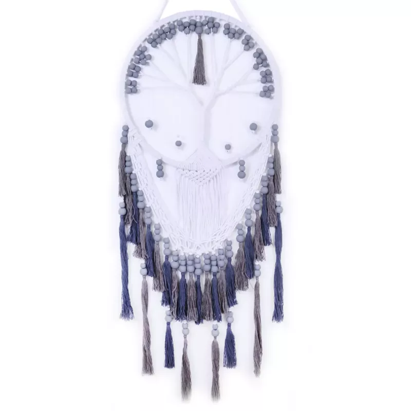 Drömfångare Tree of Life Gray