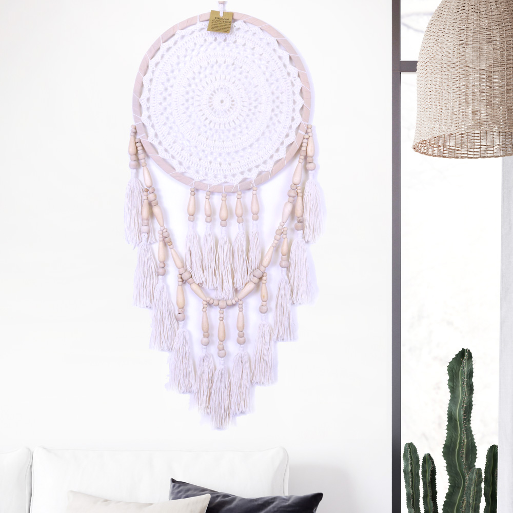 Drømmefanger Heklet Tassels
