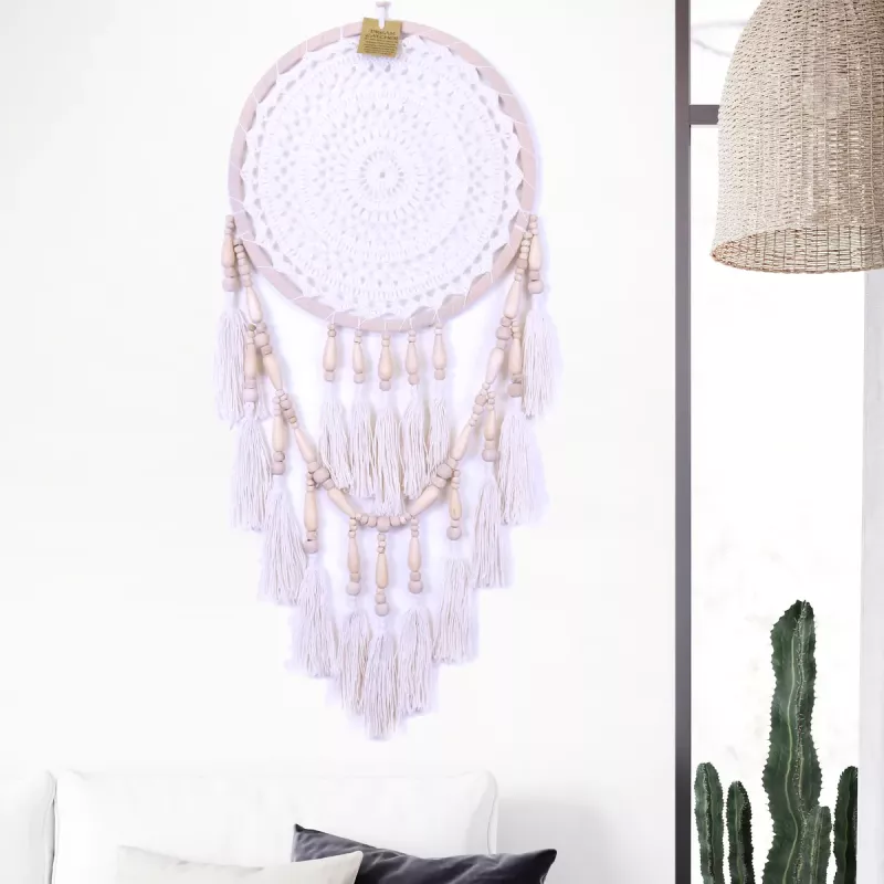 Drömfångare Virkad Tassels