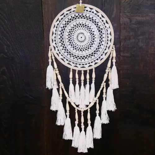 Drömfångare Virkad Tassels