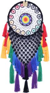 Drømmefanger Heklet Chakra Macrame