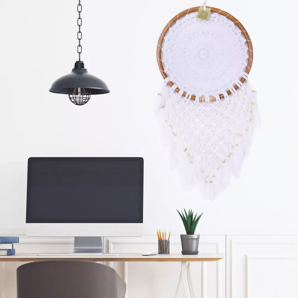 Drømmefanger Heklet Macrame