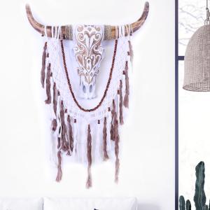 Drömfångare Cow Skull Tassels