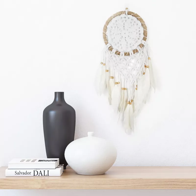 Drömfångare Virkad Makramé