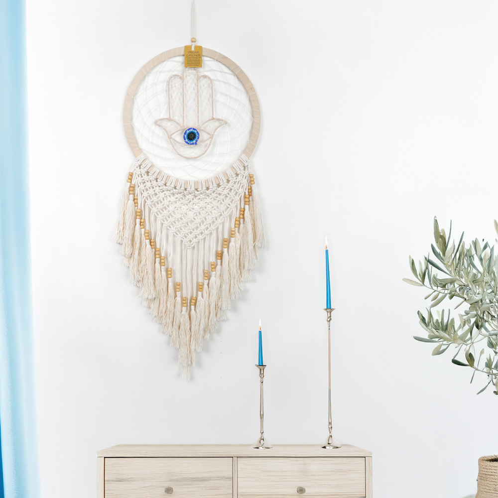 Drømmefanger Hamsa Hand Øye