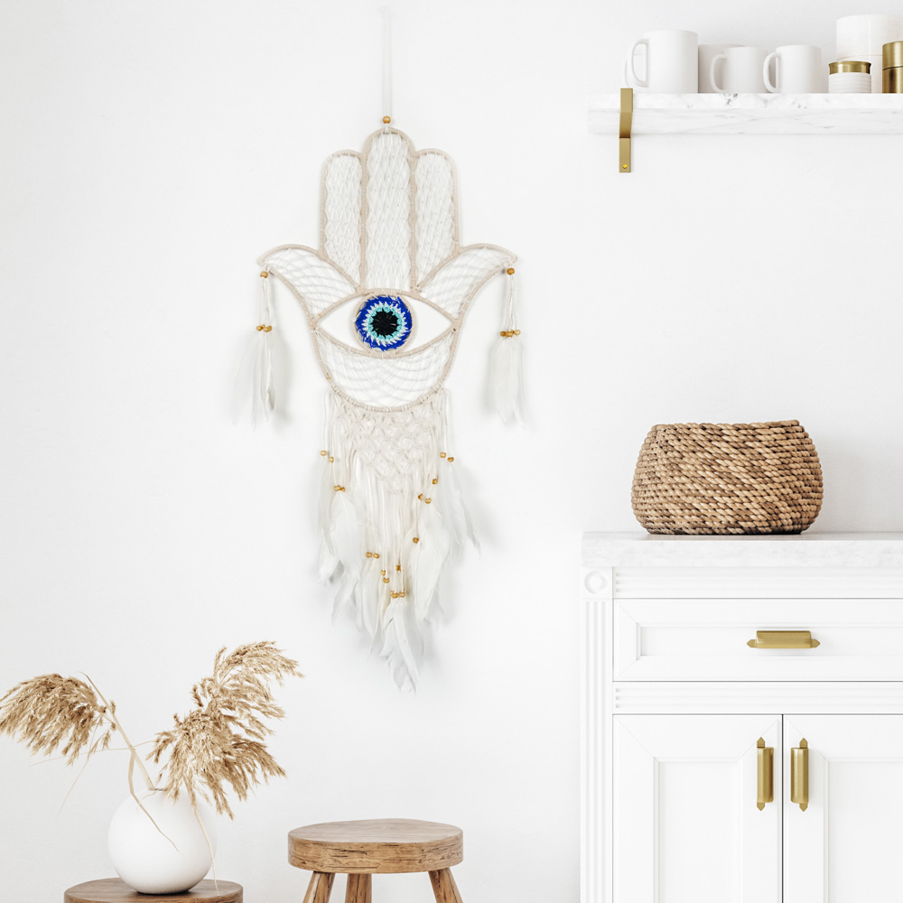 Drømmefanger Hamsa Hand Øye