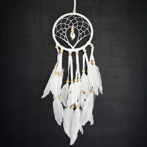 Drömfångare Snäcka Vit