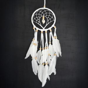 Drømmefanger Skjell Hvit