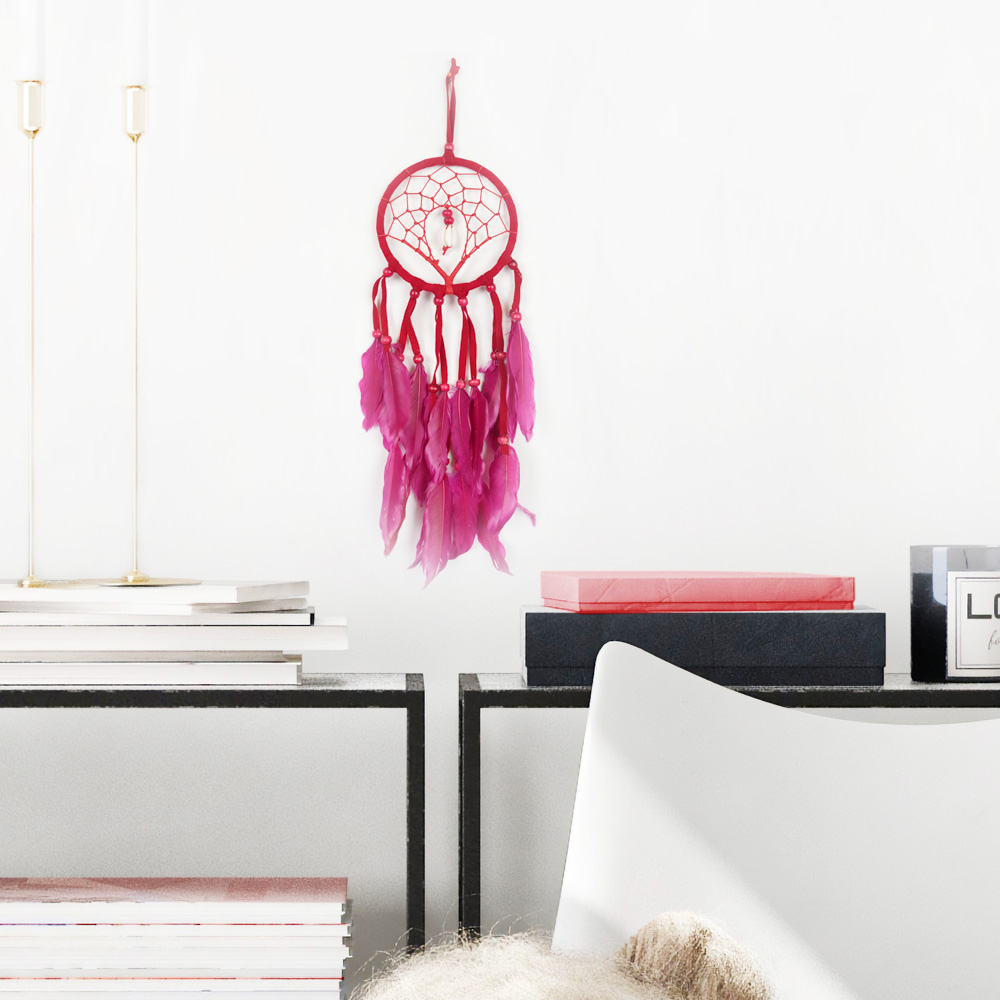 Drømmefanger Skjell Rød