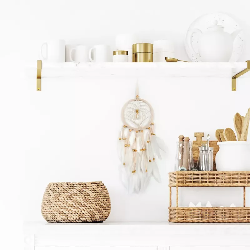 Drömfångare Snäcka Beige