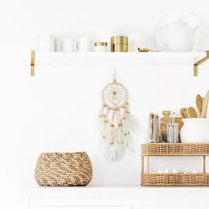 Drömfångare Snäcka Beige