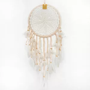 Drömfångare Virkad Beige
