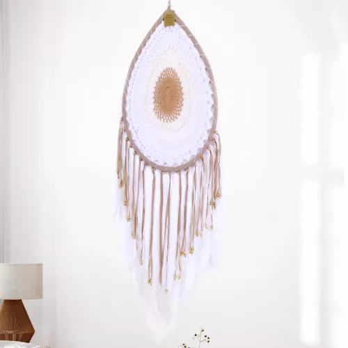 Drömfångare Droppe Virkad
