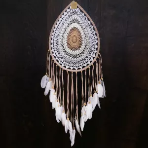 Drømmefanger Dråpe Heklet