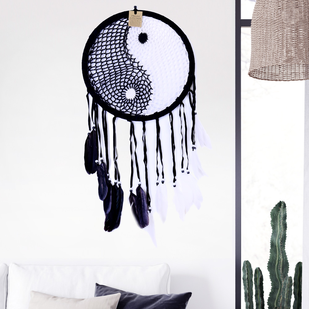 Drømmefanger Yin & Yang Heklet