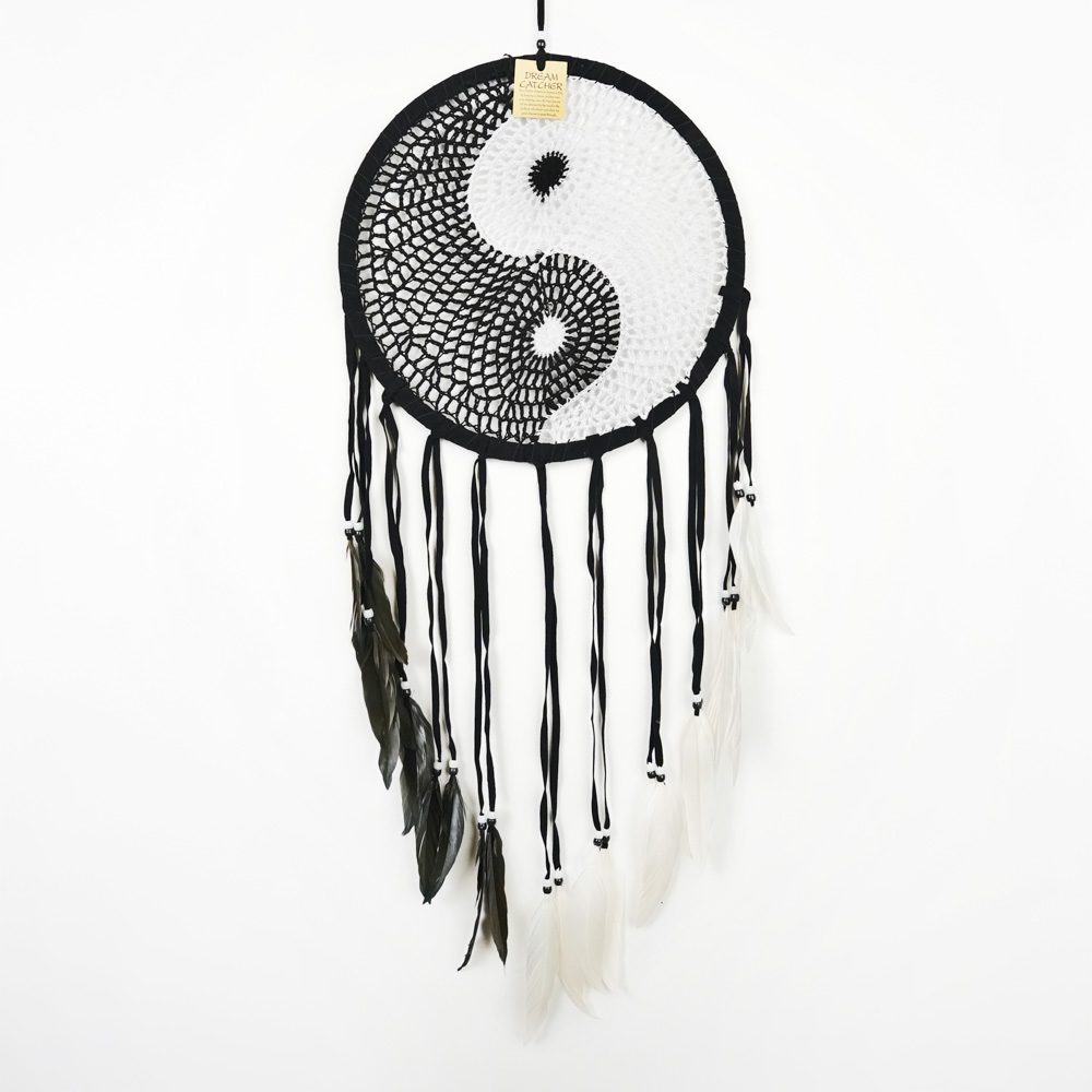 Drømmefanger Yin & Yang Heklet