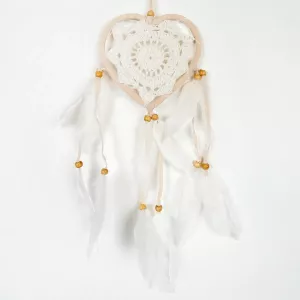 Drömfångare Hjärta Virkat