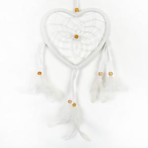 Drömfångare Hjärta Vit