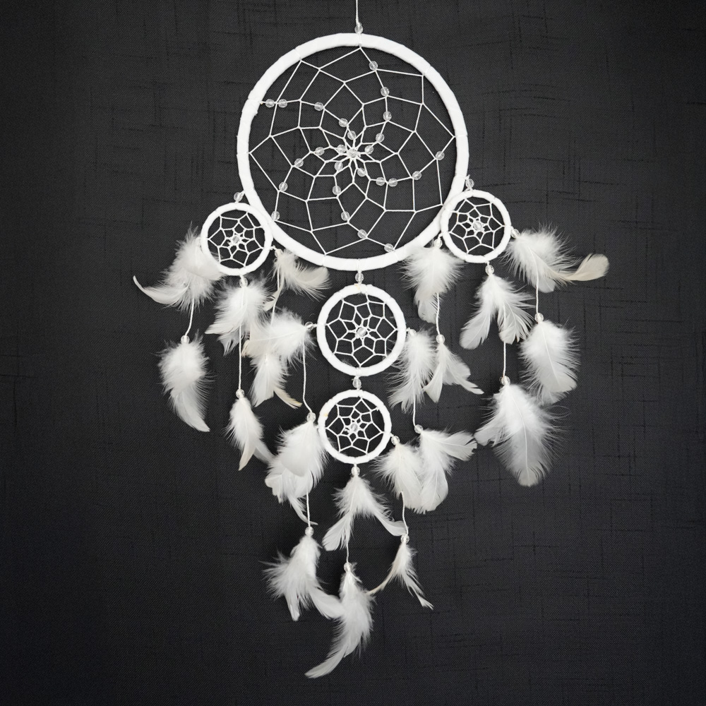 Drømmefanger Hvit Perler