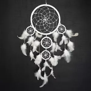 Drømmefanger Hvit Perler