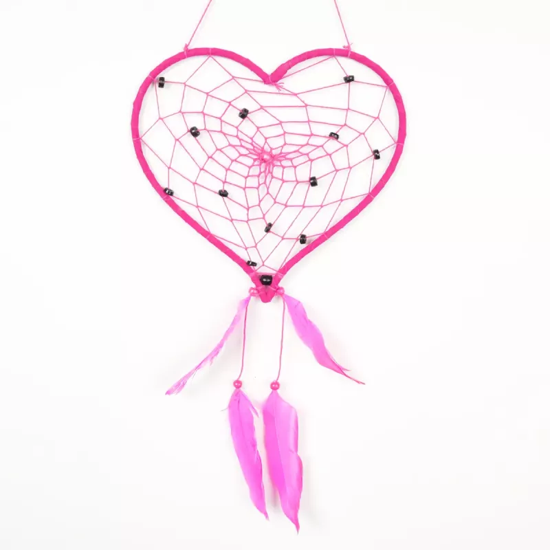 Drömfångare Hjärta Rosa