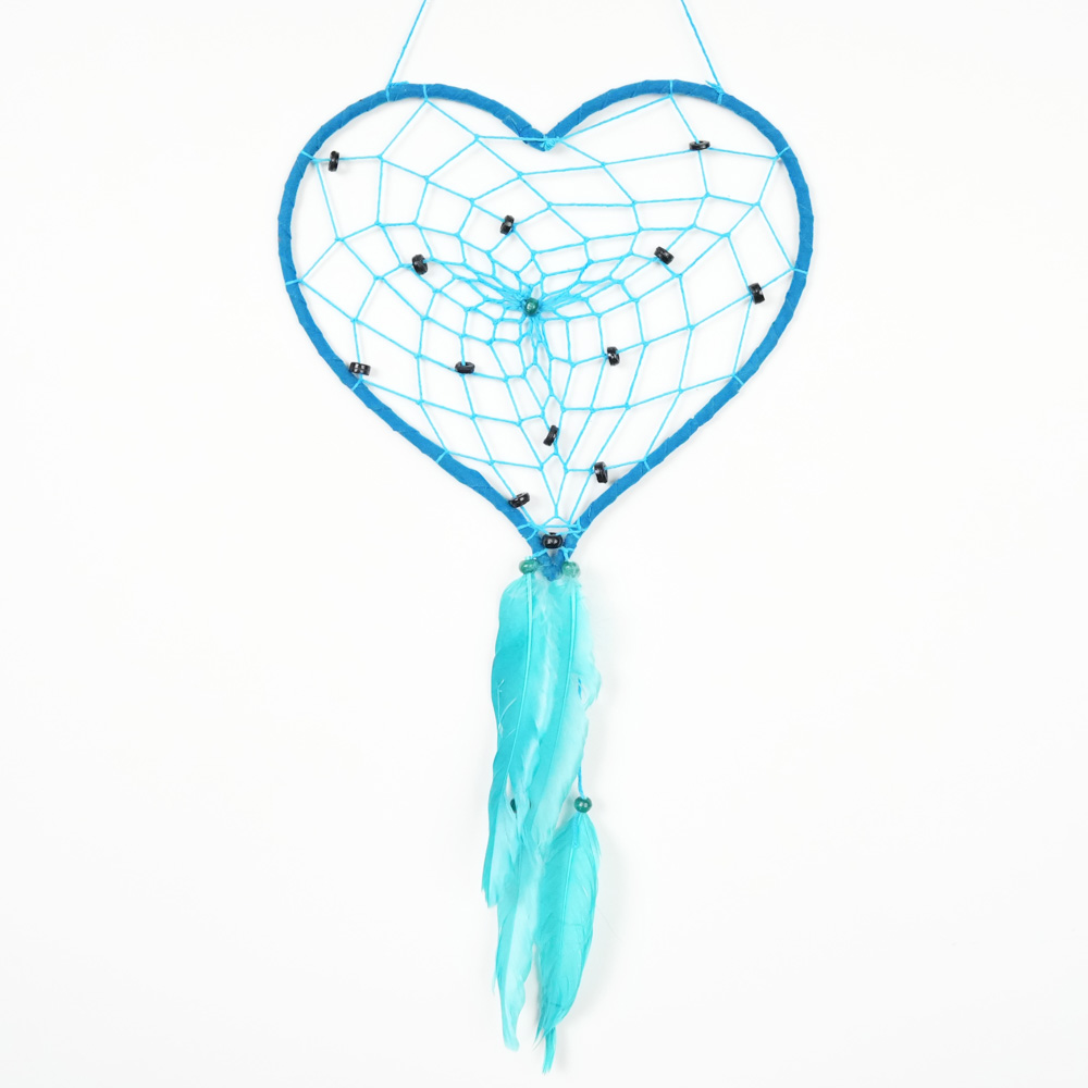 Drømmefanger Hjerte Blå