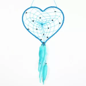 Drömfångare Hjärta Blå