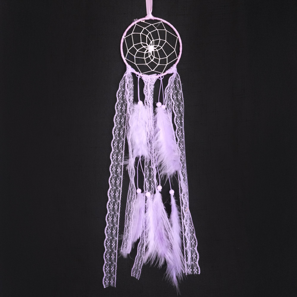 Drømmefanger Blondebånd Lilla