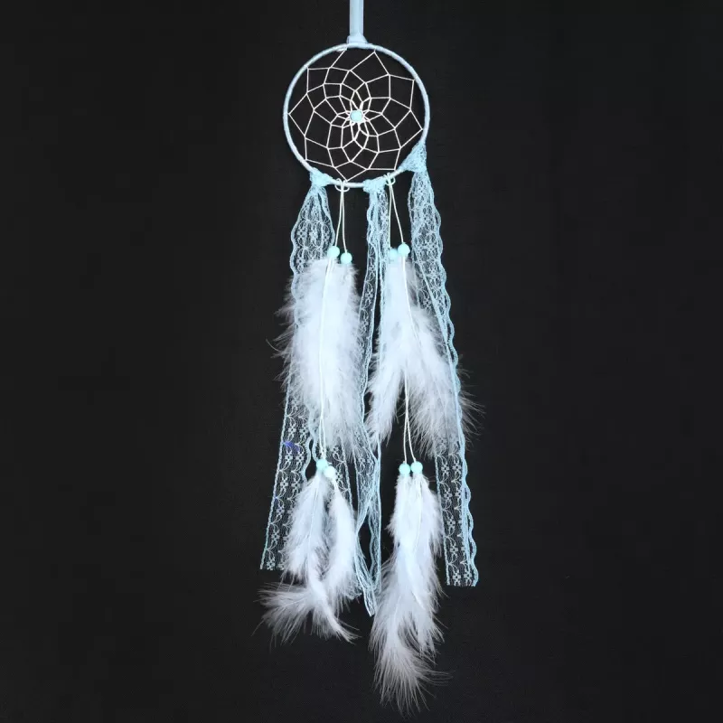 Drömfångare Spets Blå