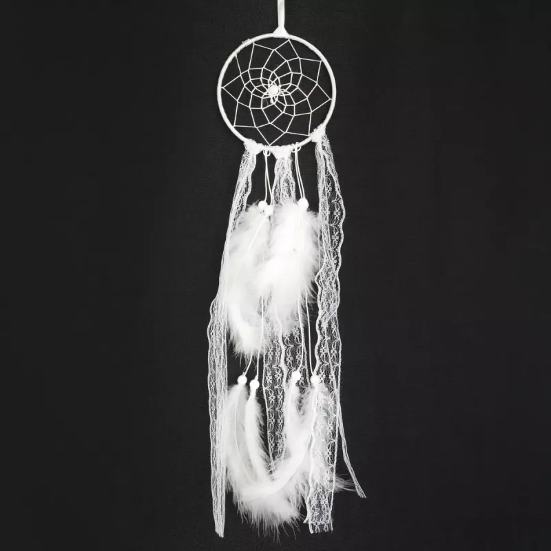 Drömfångare Spets Vit