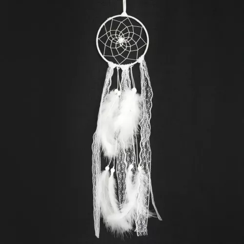 Drömfångare Spets Vit
