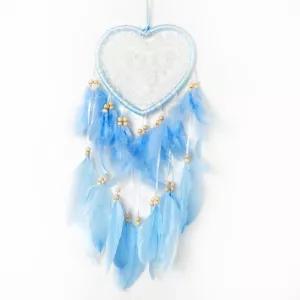 Drømmefanger Hjerte Blå