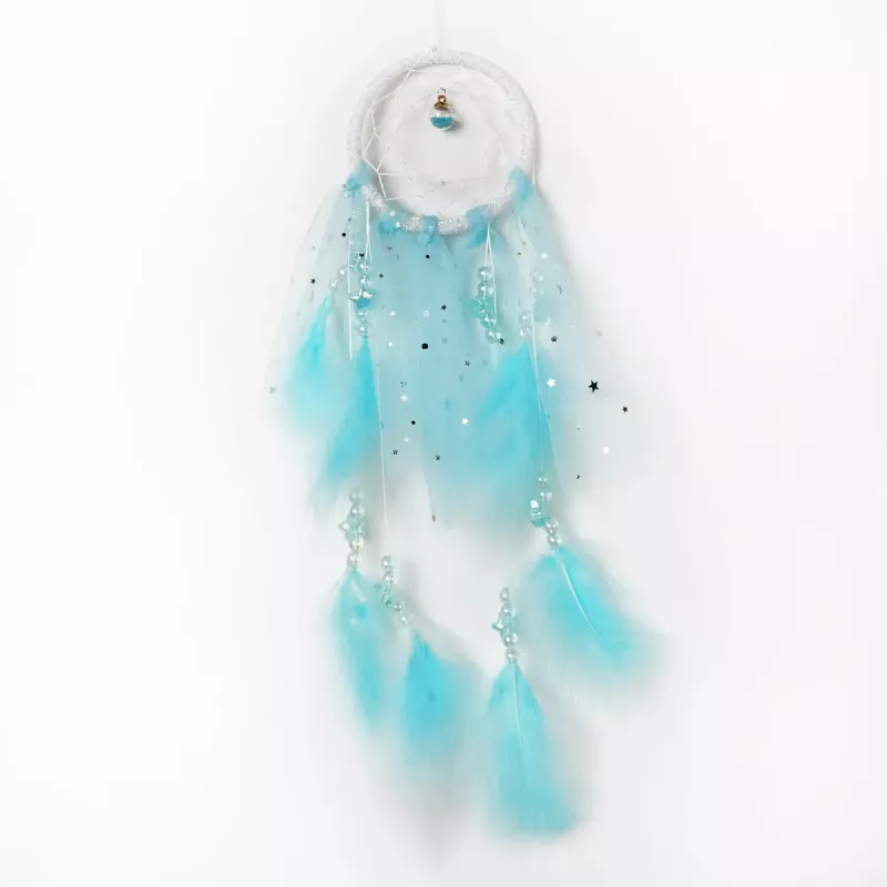 Drömfångare Blå Glitter