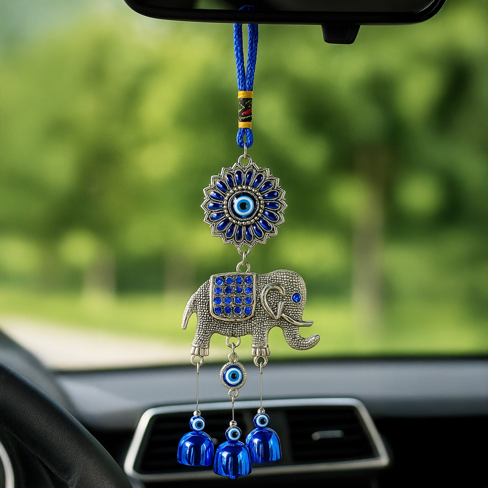 Vindspill Elefant Blått Øye