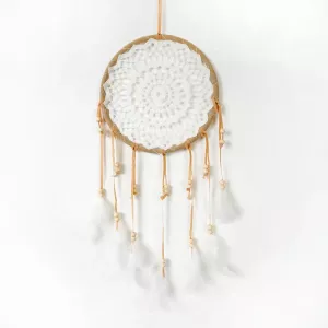 Drömfångare Virkad Beige