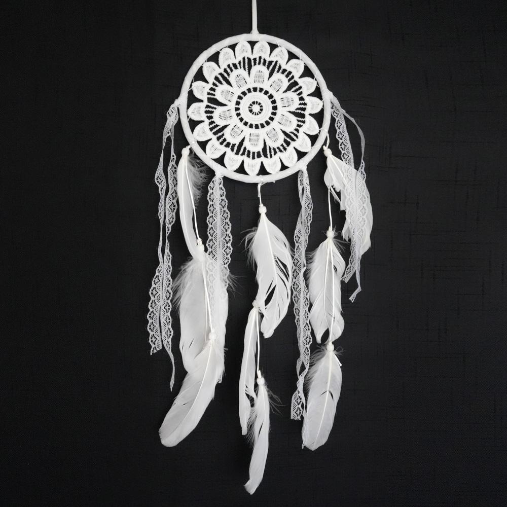 Drømmefanger Heklet Blomster