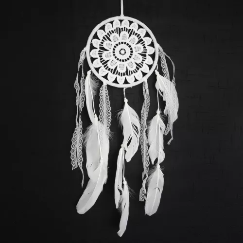 Drömfångare Virkad Blomma