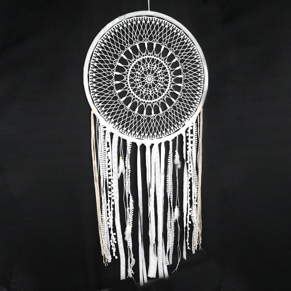 Drømmefanger Heklet Blomster