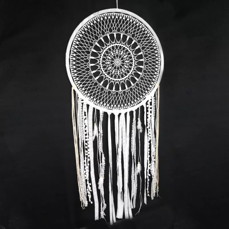 Drömfångare Virkad Blomma